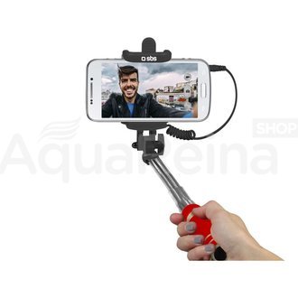 Tyč selfie mini 50cm červená iFix