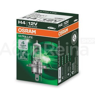 Žiarovka OSRAM H4 ULTRALIFE 55W 12V