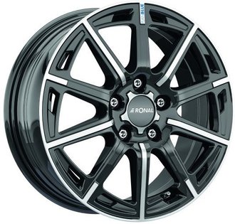 Ronal R60-Blue JETBLACK FRONTKOPIERT 6.5x16         5x110 ET40        