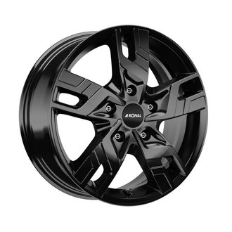 Ronal R64 JETBLACK 6.5x16 5x130 ET60