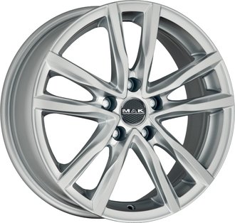 MAK MILANO silver 6x16 5x100 ET50