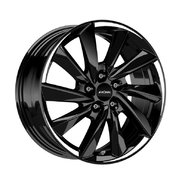 Ronal R70 JETBLACK-WHITE TAIL 7.5x18 5x112 ET45